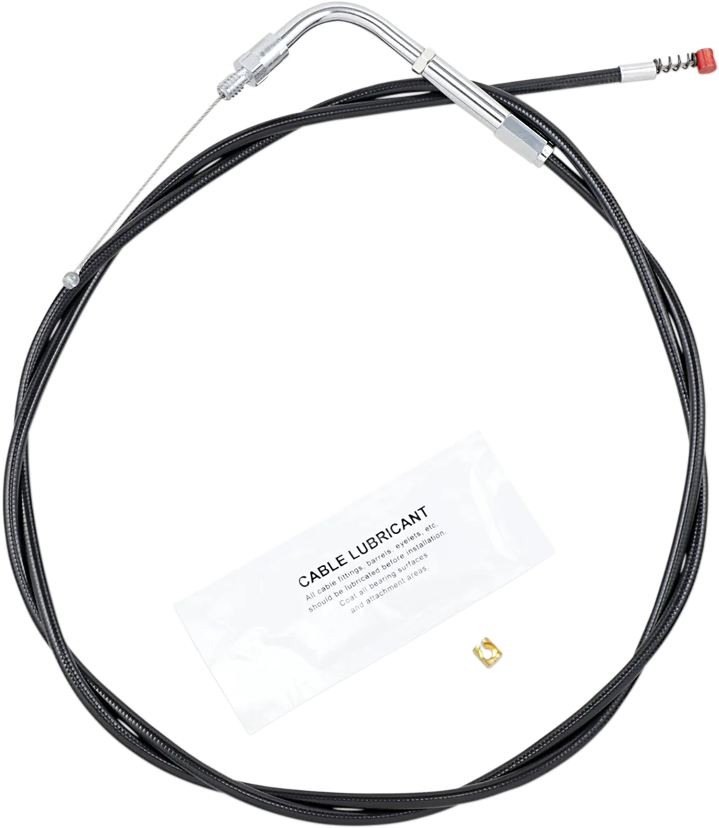 Black Vinyl Throttle/Idle Cable