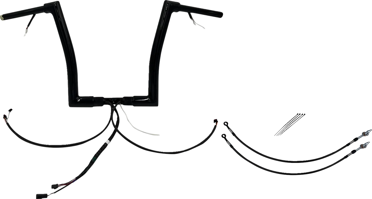 EZ Install Wired 1-1/2" Flat Top Handlebar Kit