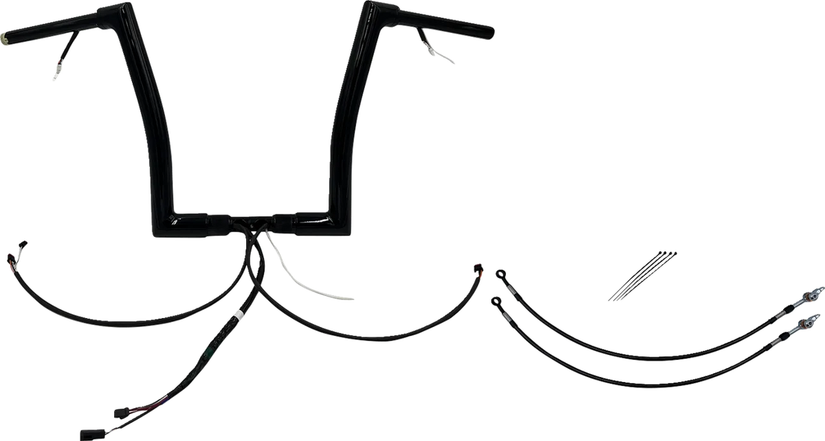 EZ Install Wired 1-1/2" Flat Top Handlebar Kit