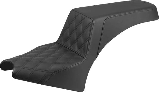 Step-Up Seat — Front Lattice Stitch/Rear Smooth