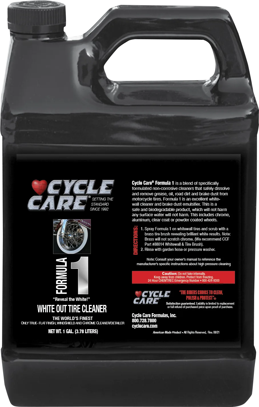 Formula 1 White Wall Tire and Wheel Cleaner