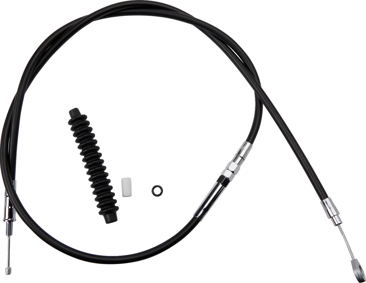 High-Efficiency Black Vinyl Clutch Cable