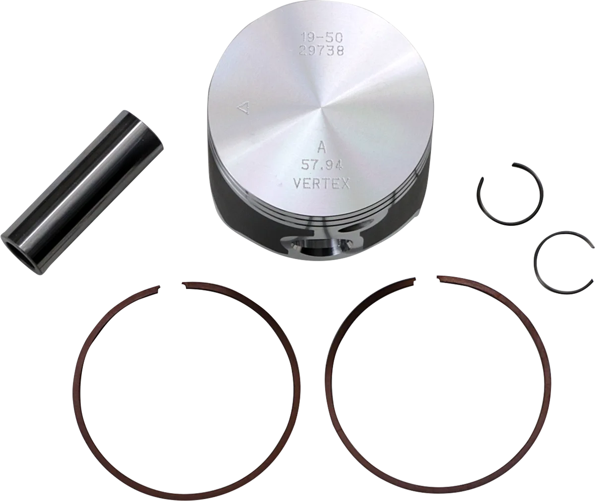 Piston Kit Cast Replica for 2 Stroke