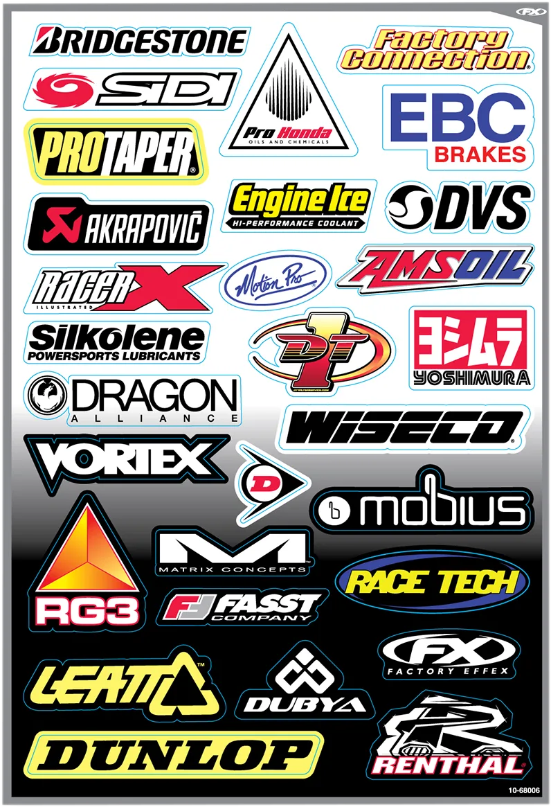 Sponsor Sticker Kit