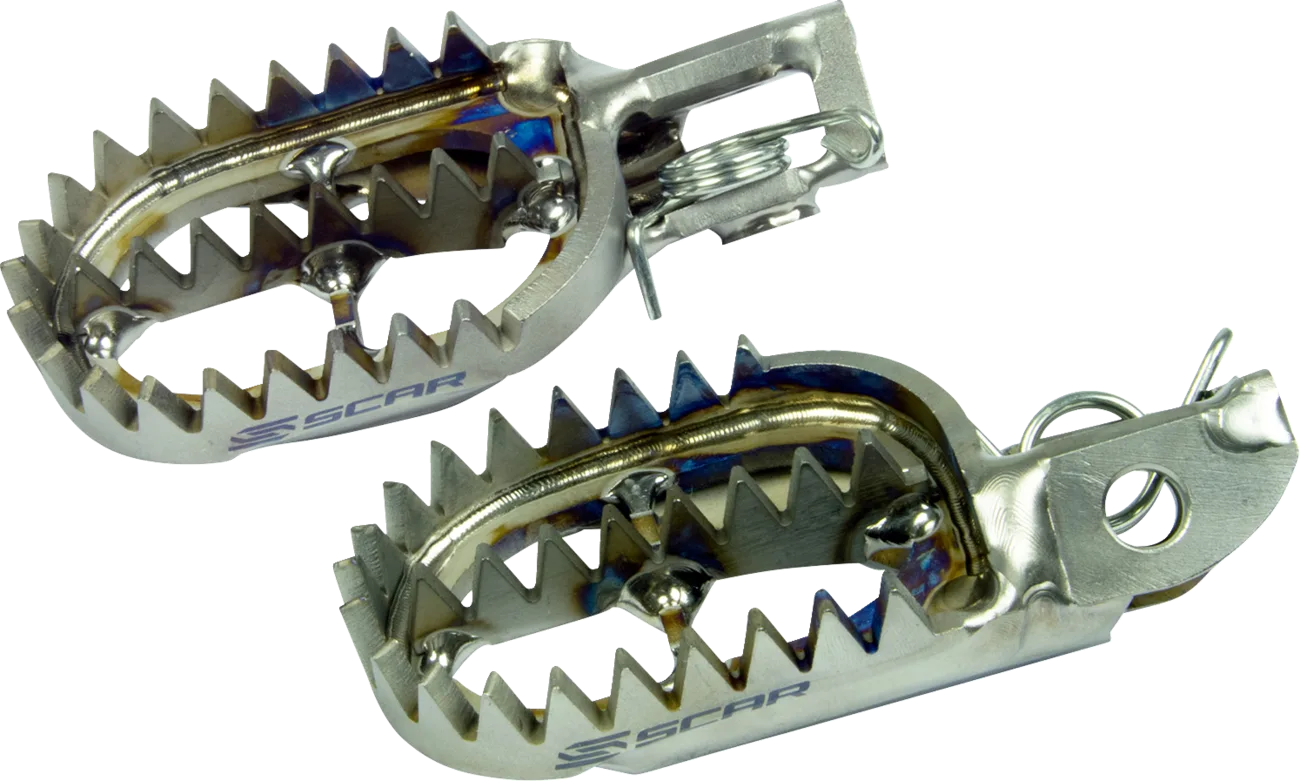 Gripper Titanium Foot Pegs