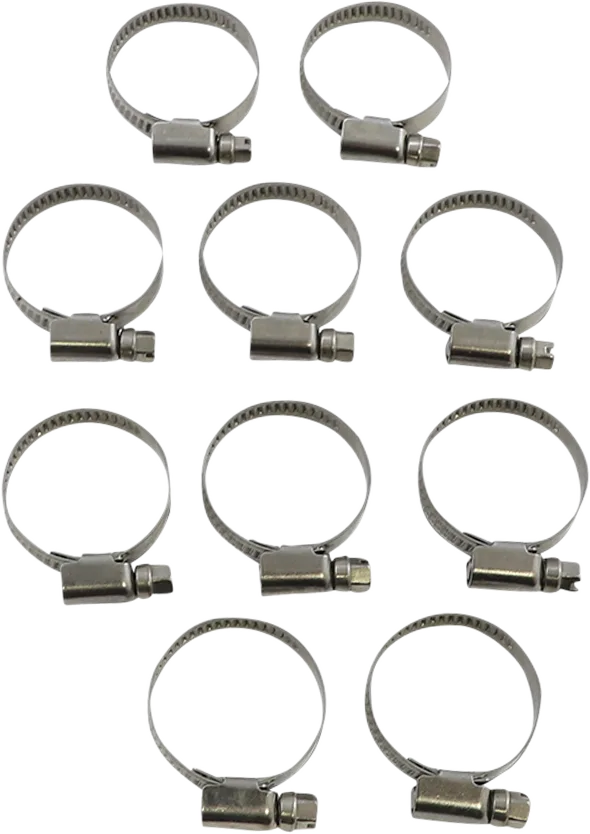 Embossed Stainless Steel Hose Clamps