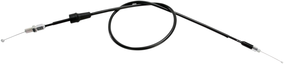 Black Vinyl Throttle Cable