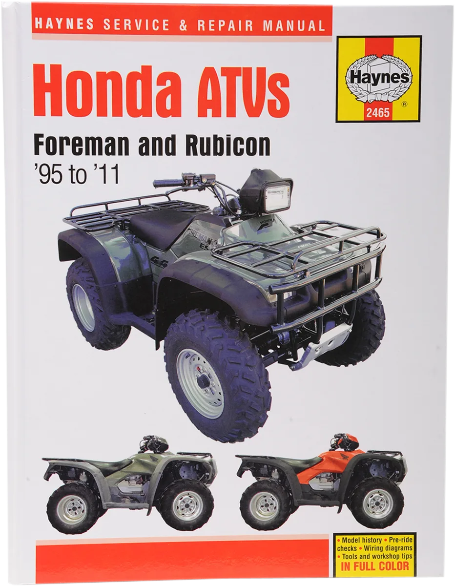 ATV Service & Repair Manual