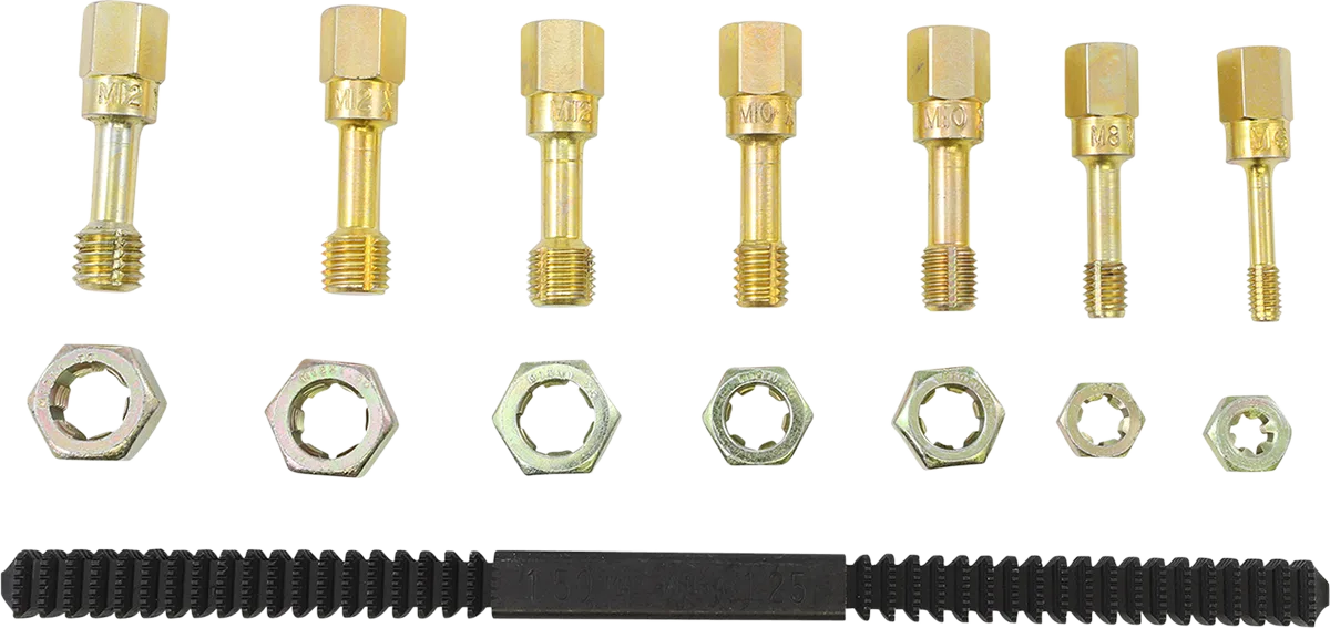 Metric Thread Restorer Set