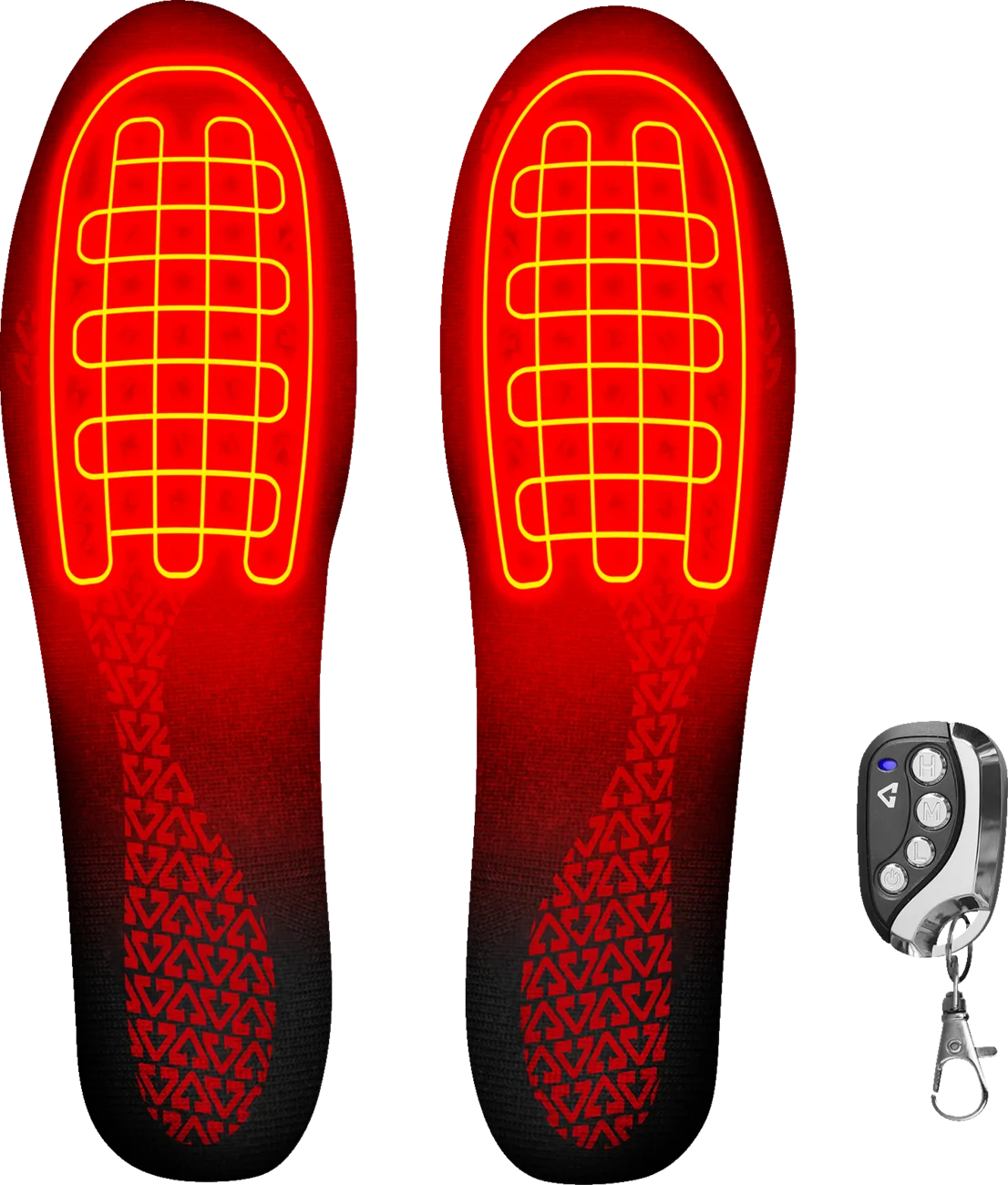 3V Rechargeable Heated Insoles with Remote