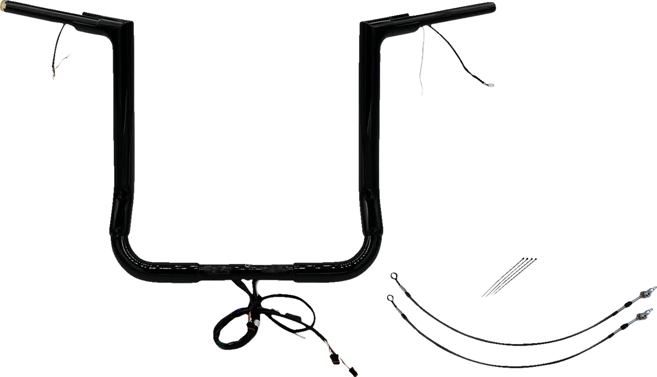 EZ Install Wired 1-1/2" Flat Top Handlebar Kit