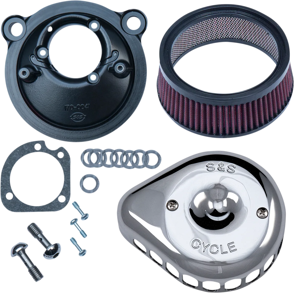 Mini Teardrop Stealth Air Cleaner Kit