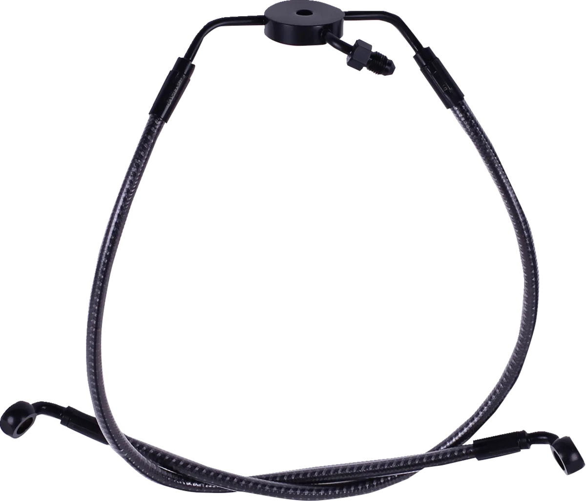 Designer Series Braided Non-ABS Lower Brake Line Assemblies