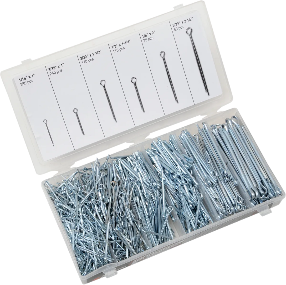 1,000-Piece Cotter Pin Assortment