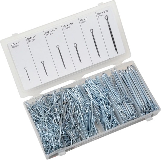 1,000-Piece Cotter Pin Assortment