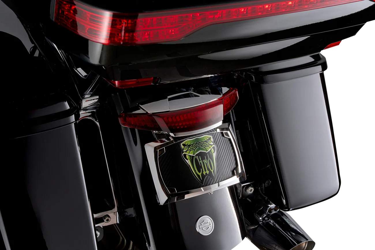 Latitude Tail Light & License Plate Mount with Lightstrike™