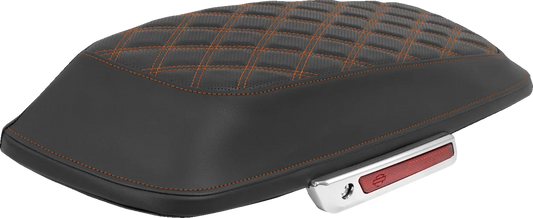 Lattice Stitched Saddlebag Lid Covers