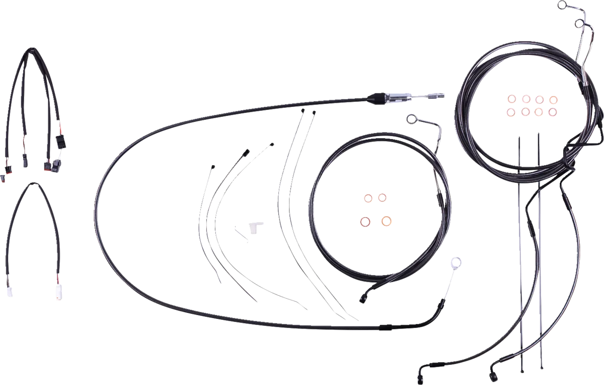 Black Pearl™ Designer Handlebar Installation Kit
