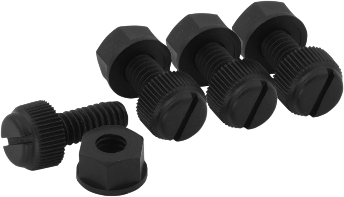 Nylon License Plate Fastener Kit