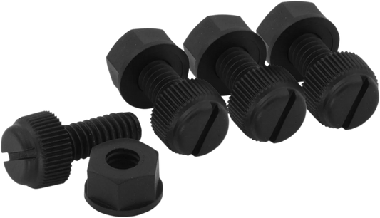 Nylon License Plate Fastener Kit