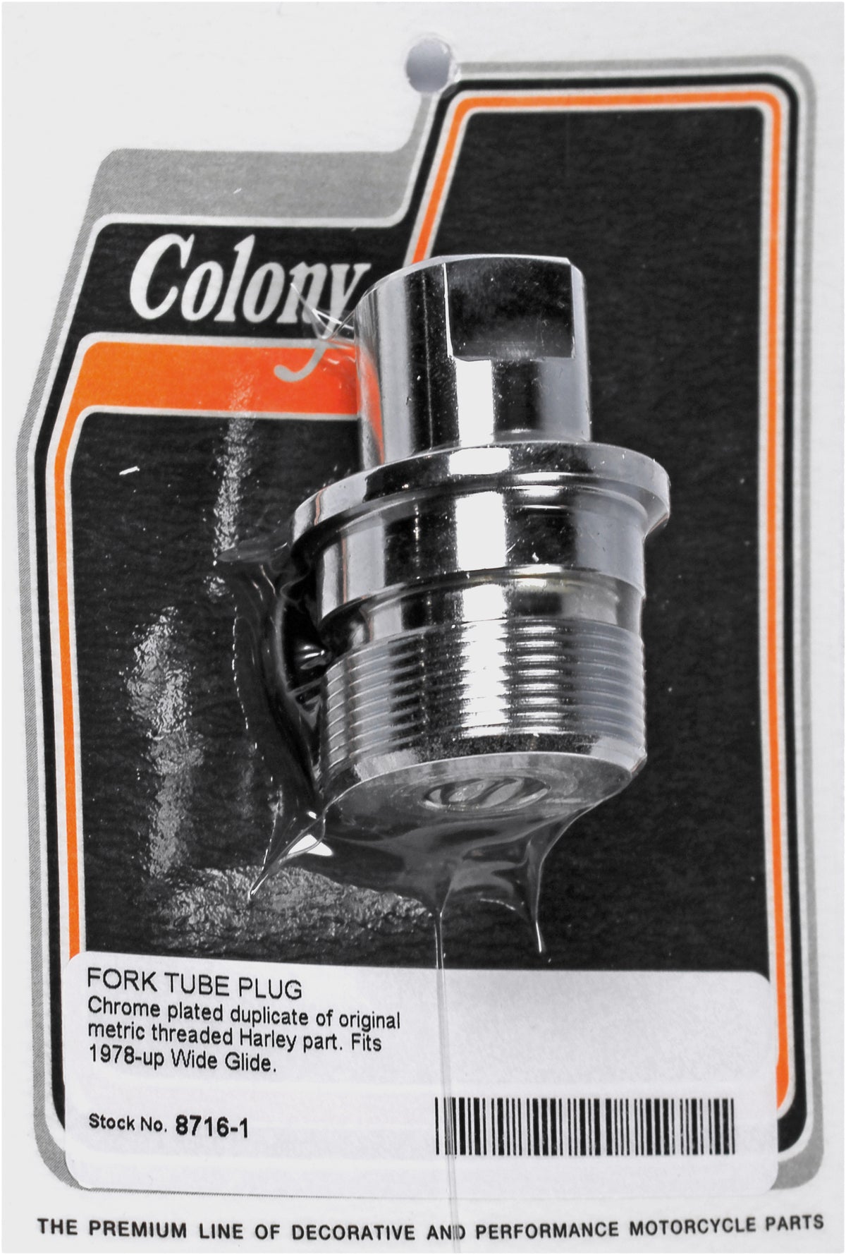 Fork Tube Plug