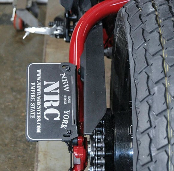 Side Mount License Plate