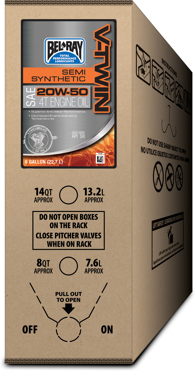 V-Twin Semi-Synthetic Engine Oil