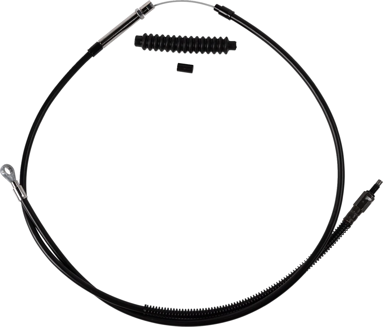High-Efficiency Black Vinyl Clutch Cable