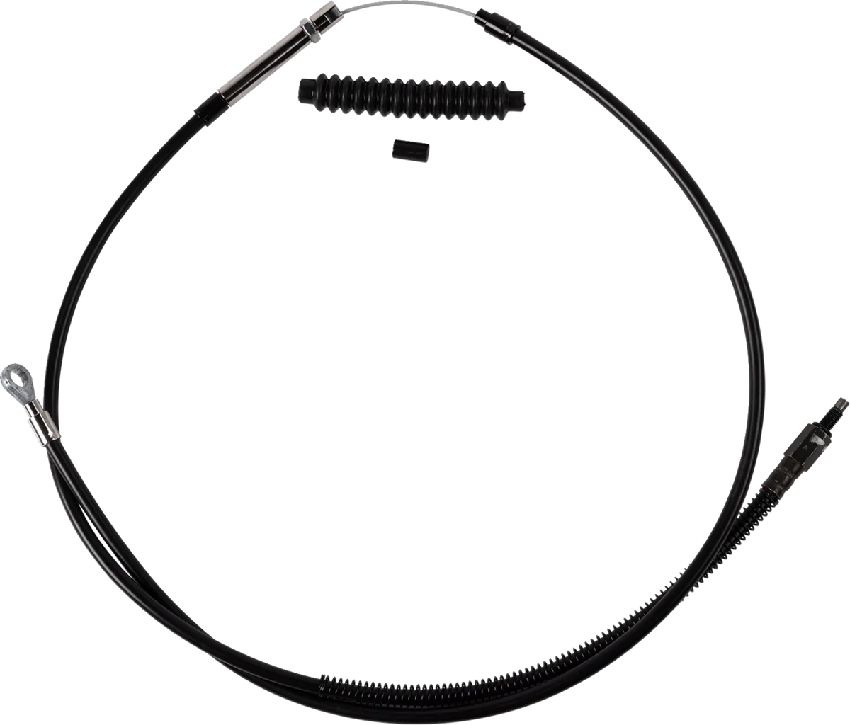 High-Efficiency Black Vinyl Clutch Cable
