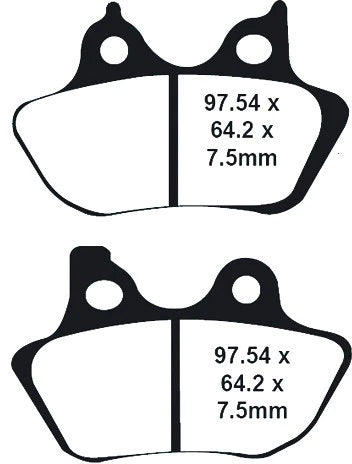 Profiled Brake Pad
