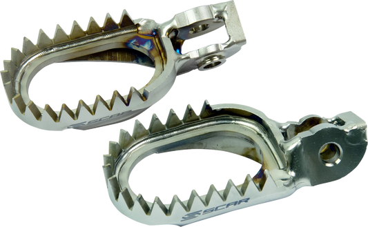 Anti-Mud Titanium Foot Pegs