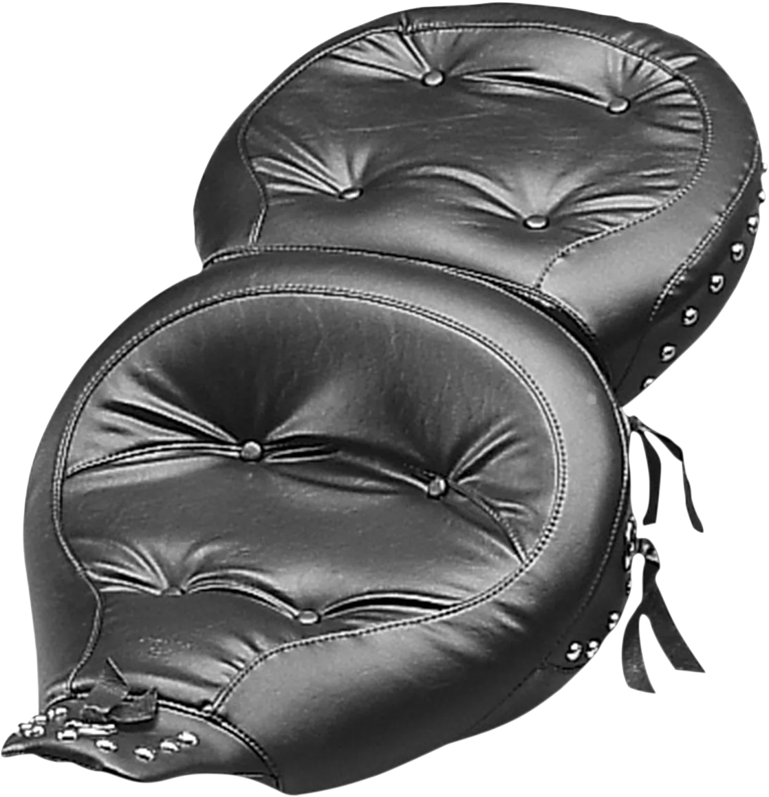 Studded Touring 2-Up Vinyl Seat
