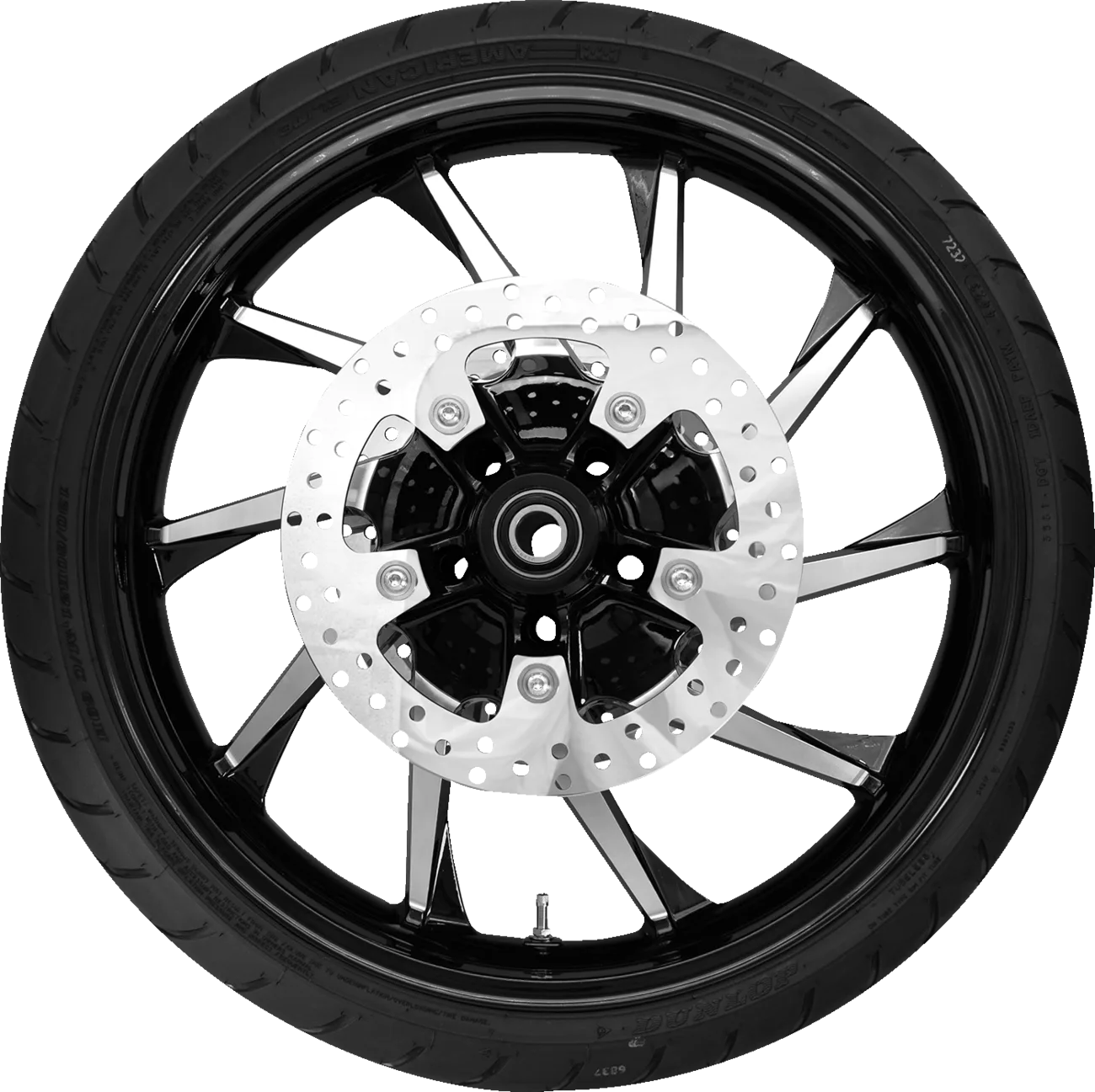 Front Hurricane Wheel/Rotor/Tire Combination