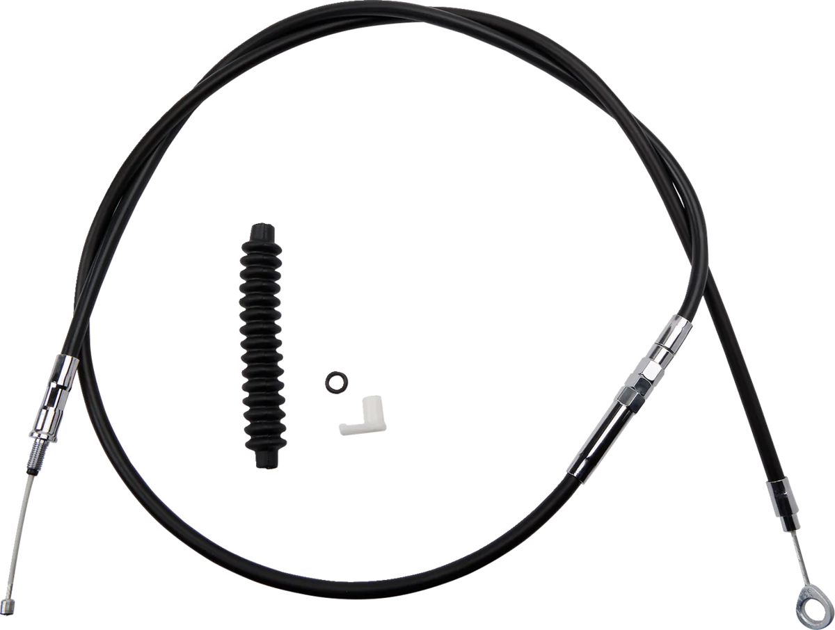 High-Efficiency Black Vinyl Clutch Cable