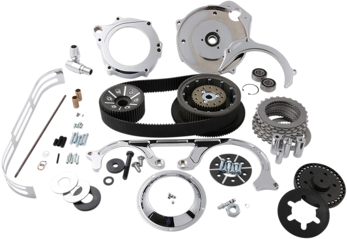 2" Open Belt Drive Kit with 2-Piece Motor Plate
