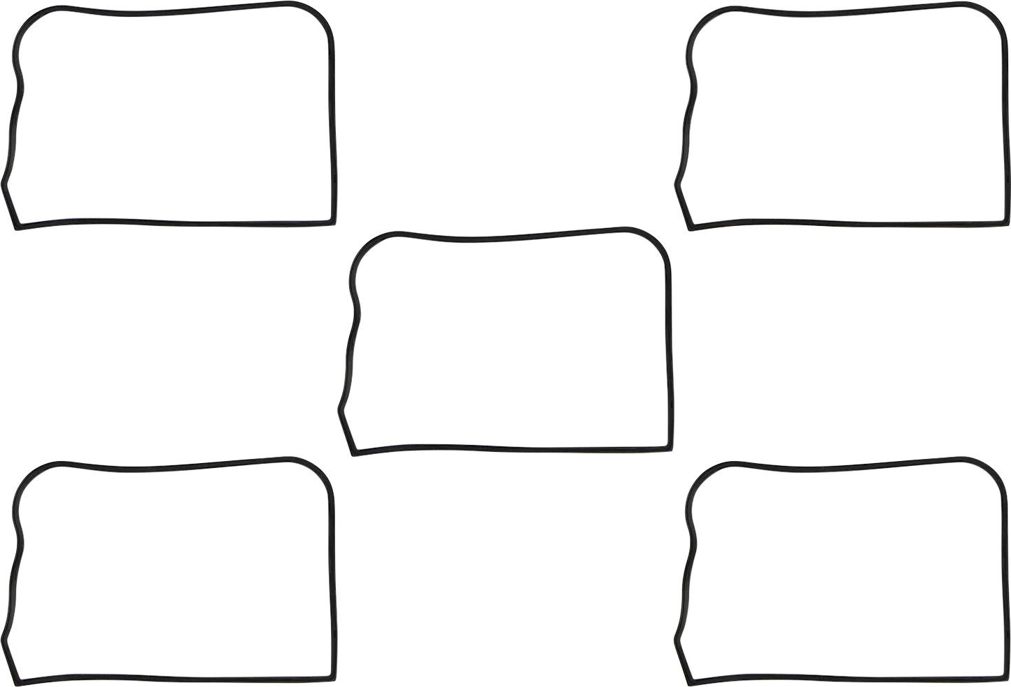 Replacement Rocker Box Cover Gaskets