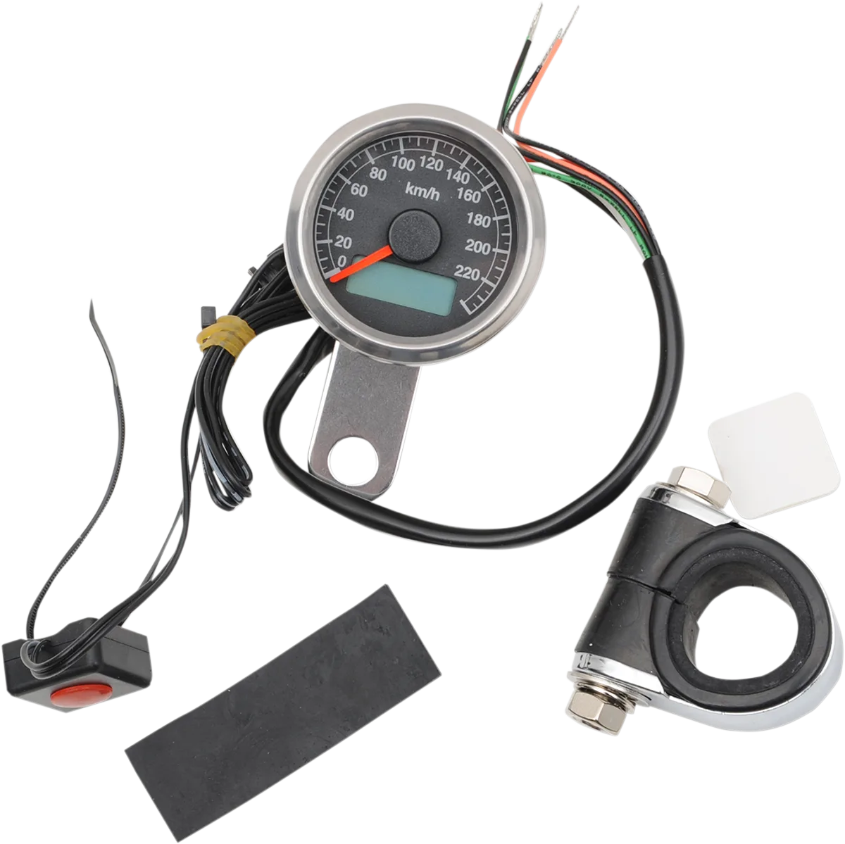 Programmable Mini Electronic Speedometer with Odometer/Tripmeter