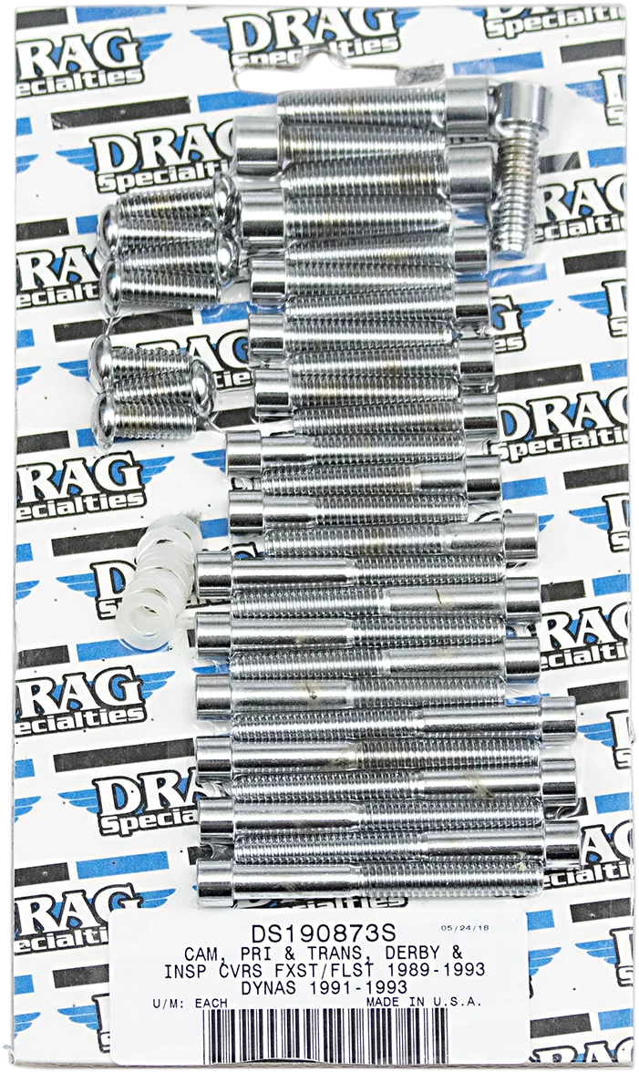 Cam/Primary/Transmission Cover Bolt Set