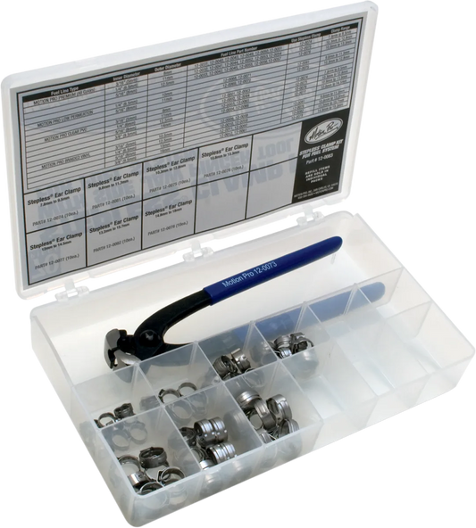 Stepless® Ear Clamp Kit for Fuel System with Pincher Tool