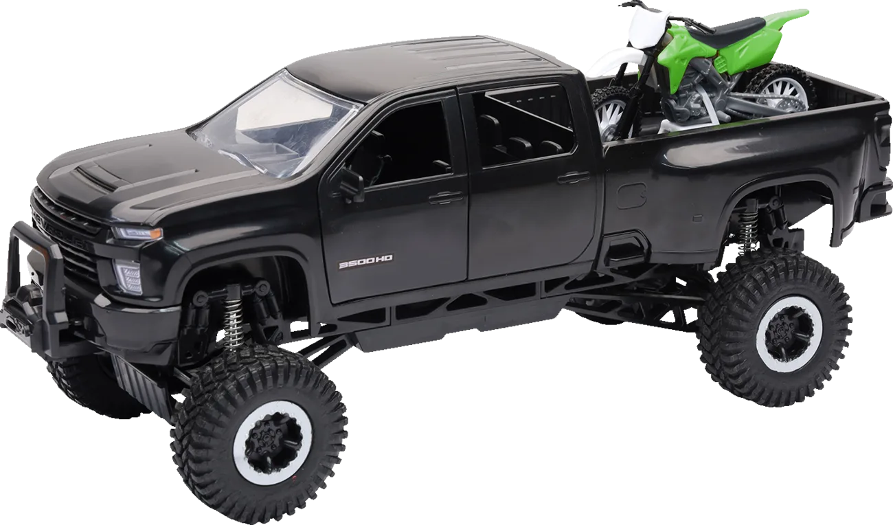 Offroad Pick Up Truck with Dirt Bike