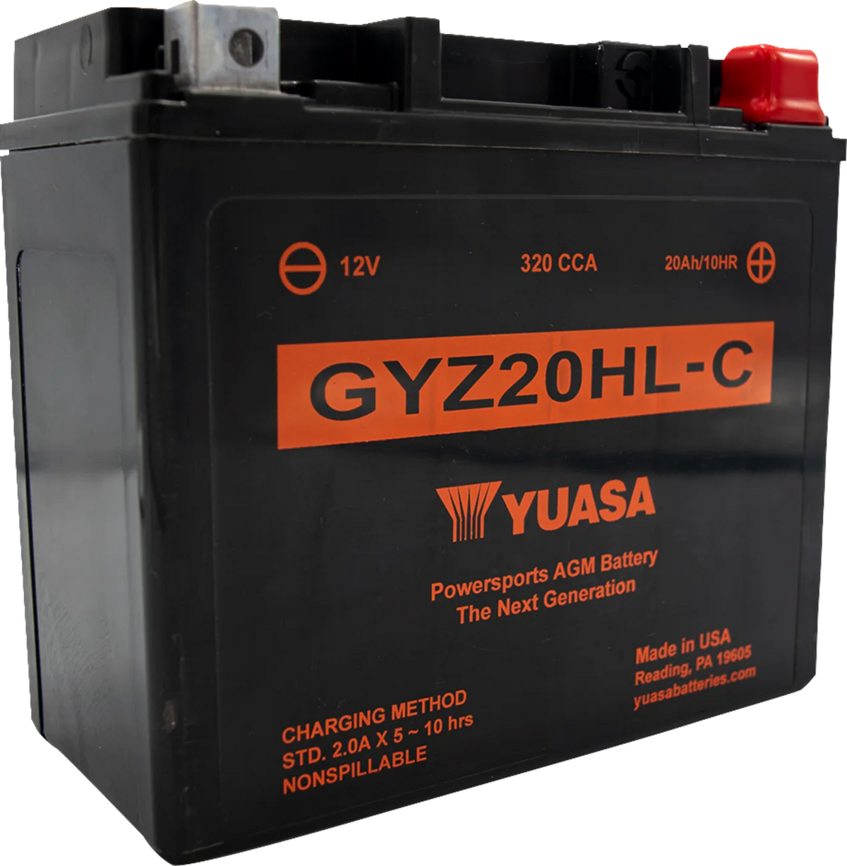 GYZ Factory-Activated AGM Maintenance-Free Battery