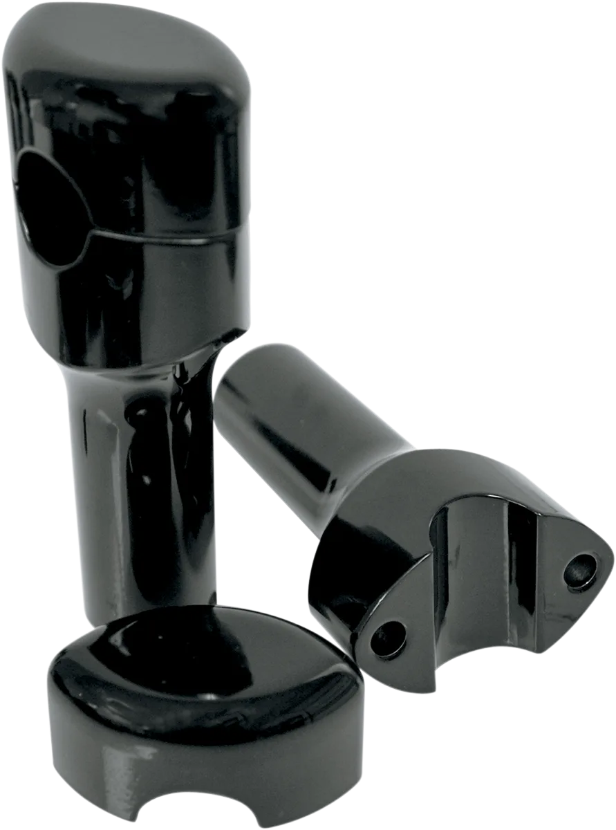 Hefty Smooth Handlebar Risers for 1-1/4" Handlebars