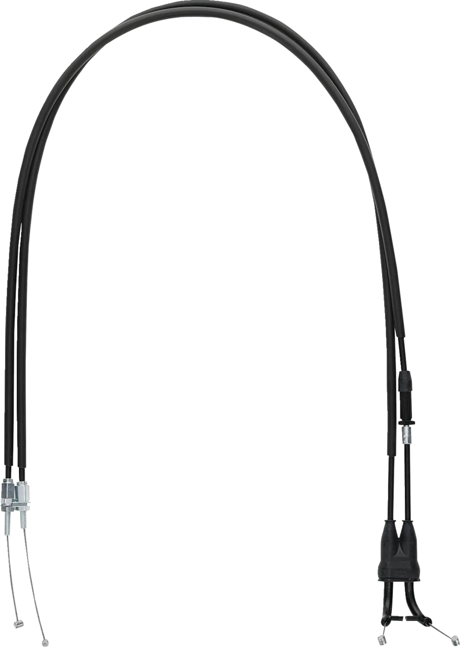 Black Vinyl Throttle Cable
