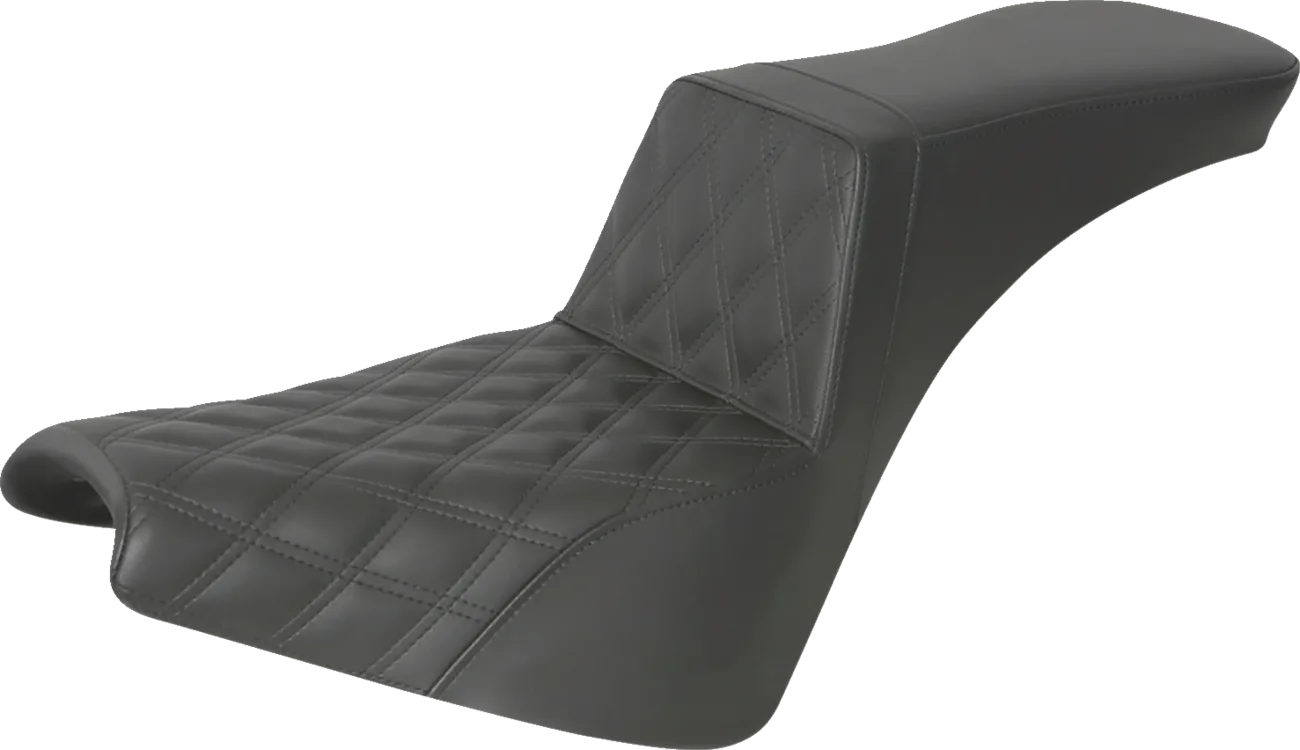 Step-Up Seat — Front Lattice Stitch