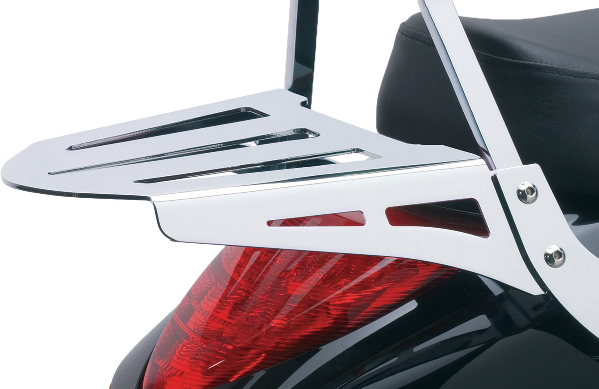Sissy bar luggage rack