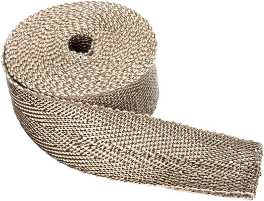 Multi-Tone Lava Rock Exhaust Wrap with No Tie Wraps