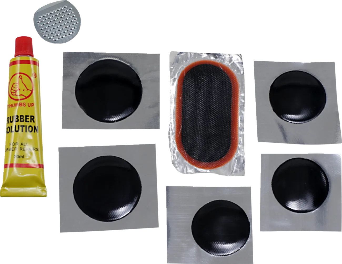 Tire Patches and Rubber Cement