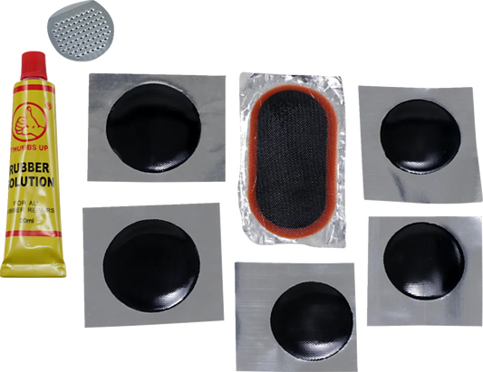 Tire Patches and Rubber Cement