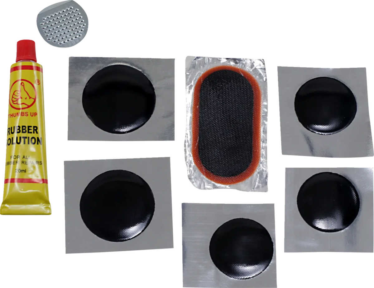 Tire Patches and Rubber Cement