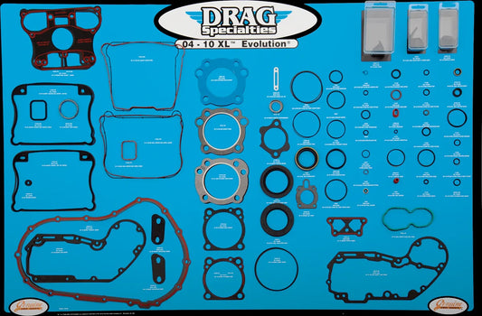 XL/Evolution Motors Gasket, Seal and O-Ring Display